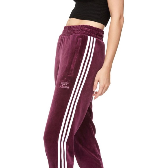 Adidas Velour Track Pants